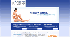 Desktop Screenshot of centremedicllorens.com